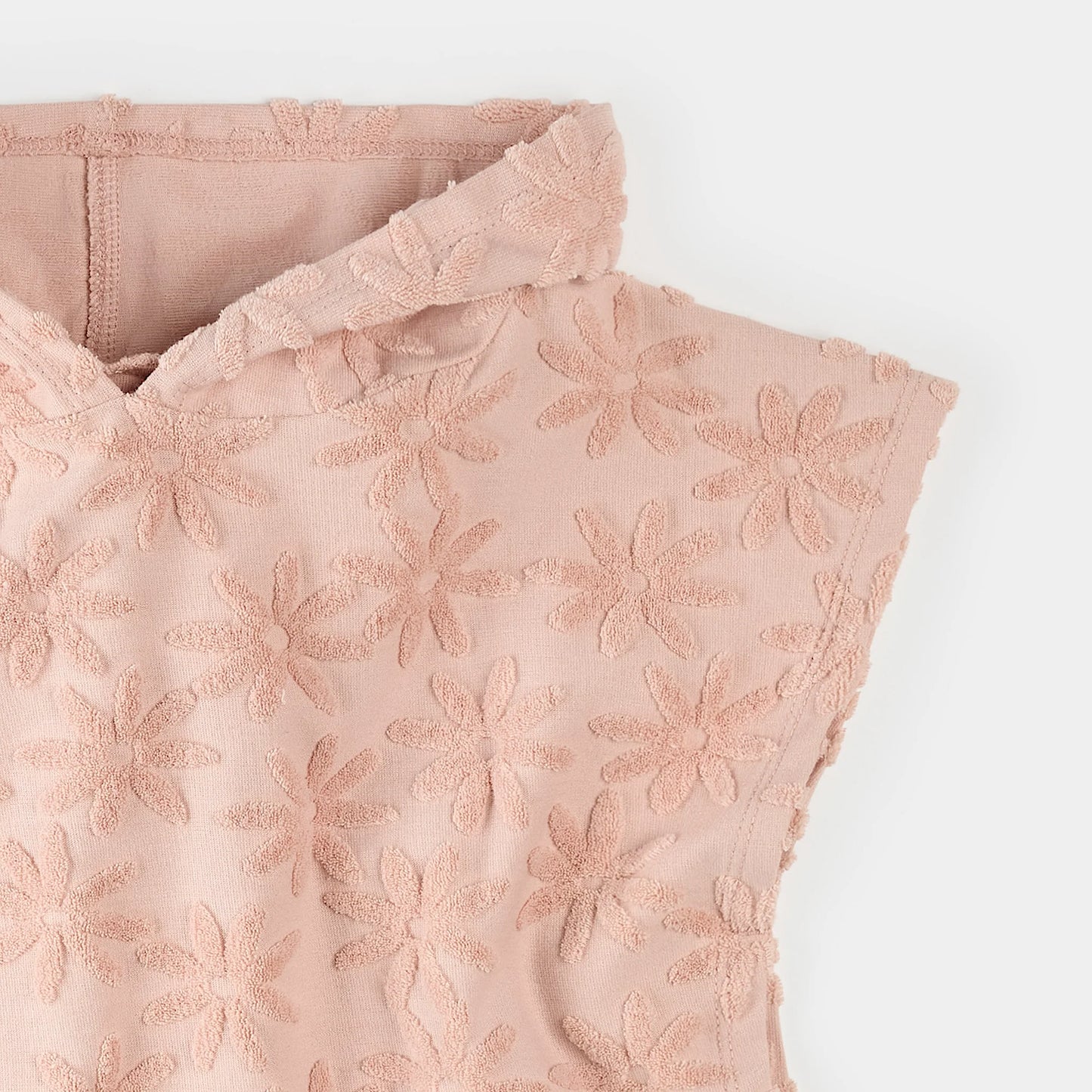 Pink Bursts Beach Poncho
