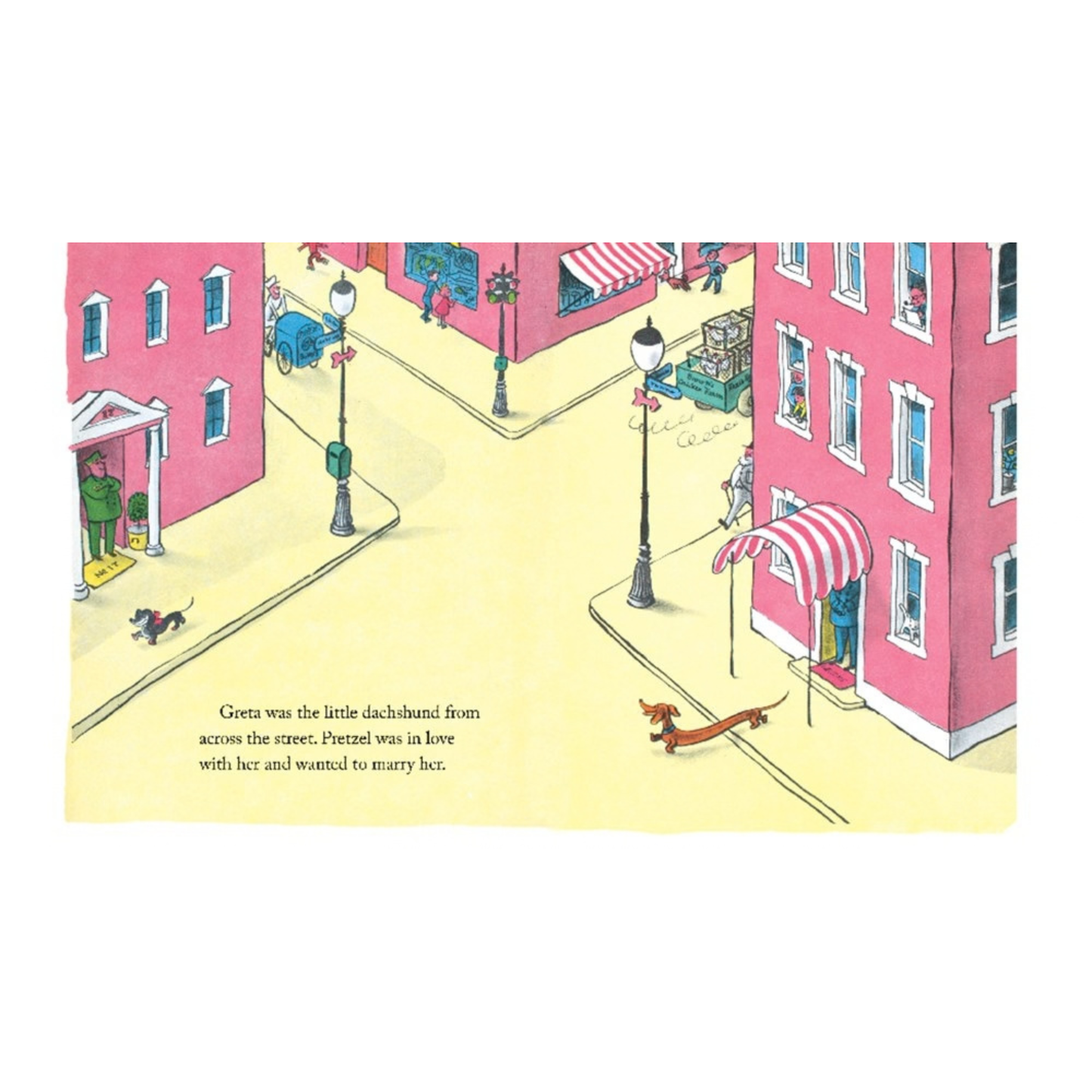Sweet dachshund story about friendship and individuality