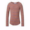 Striped long-sleeve shirt 