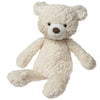 Ultra-soft textured plush toy with timeless neutral charm