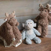 Sophisticated neutral plush for cozy cuddles