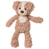 Neutral textured plush toy with luxurious nursery style