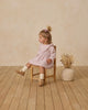 Lilac Ditsy Ruffle Dress