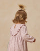 Lilac Ditsy Ruffle Dress