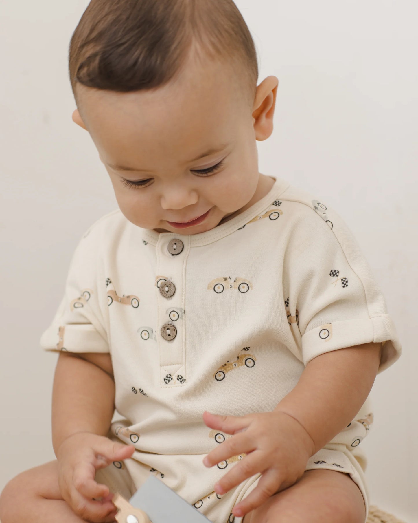 Antique Race Car Romper