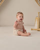 Blush Flutter Sleeve Onesie
