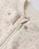 Ivory Blush Ditsy Footie