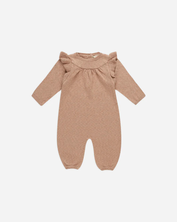 Heather Rose Knit Romper