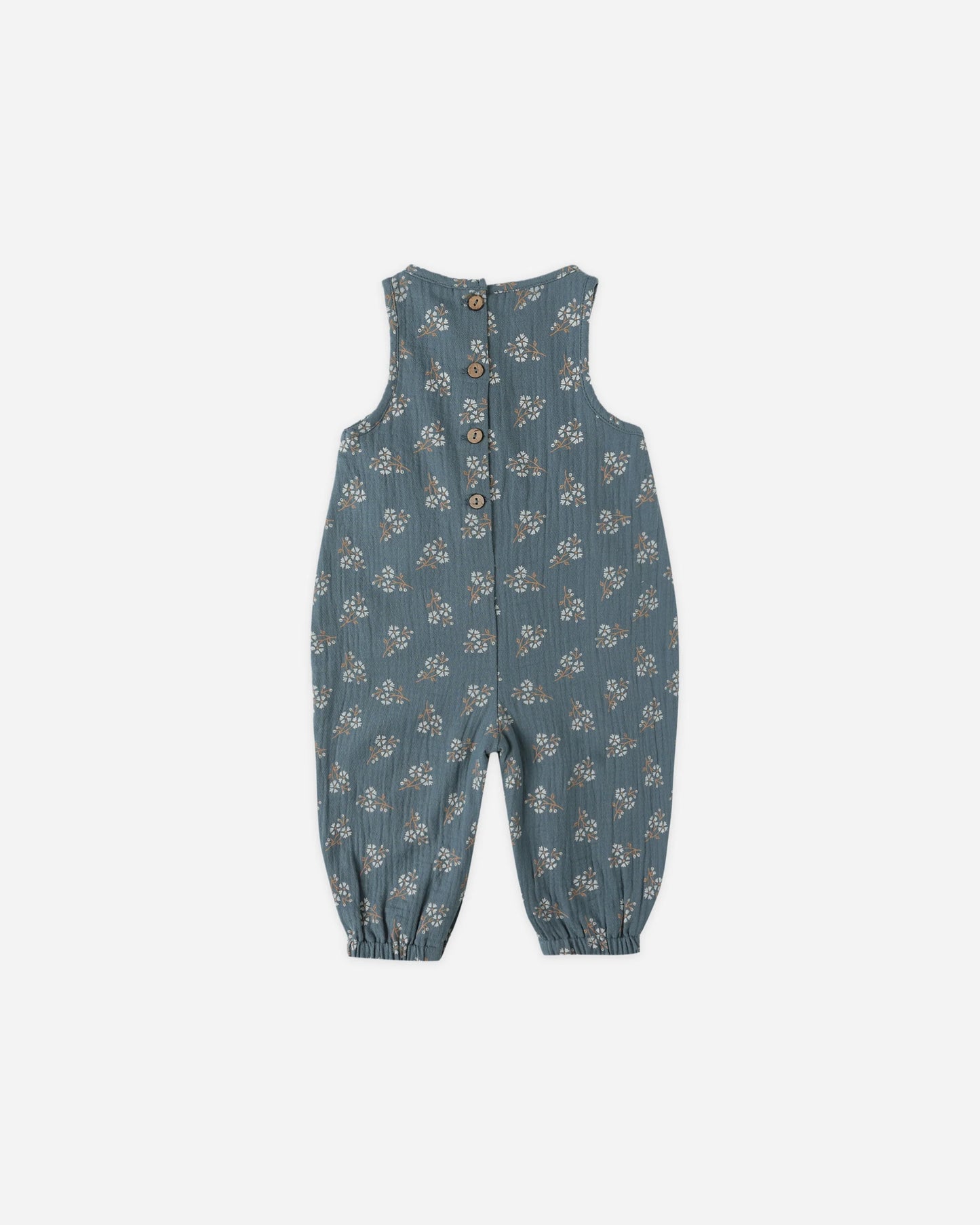 Blue Floral Maisie Overalls