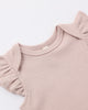 Blush Flutter Sleeve Onesie