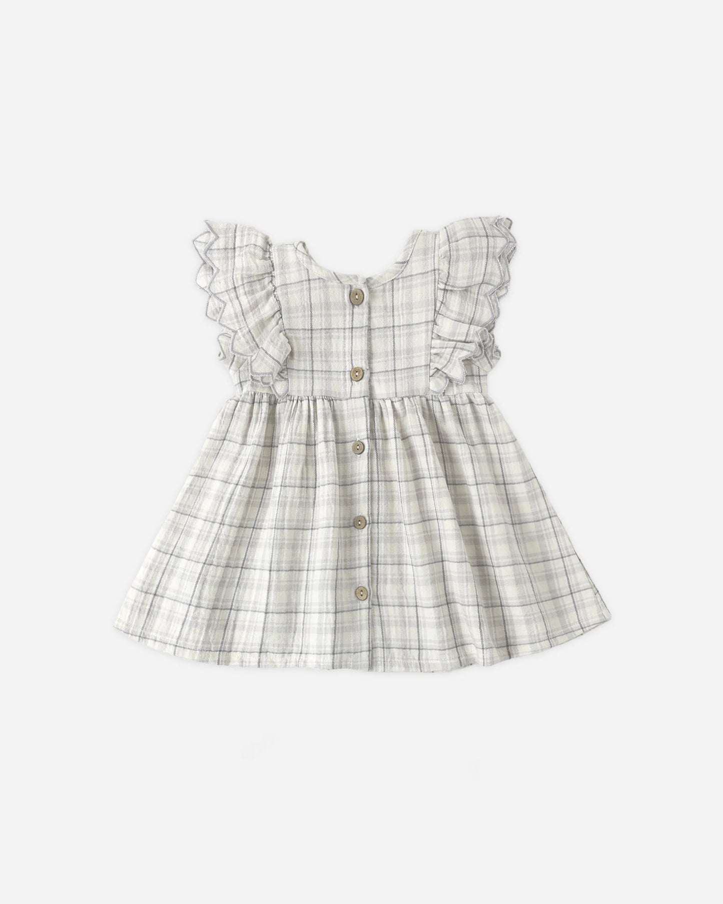 Blue Plaid Alina Dress