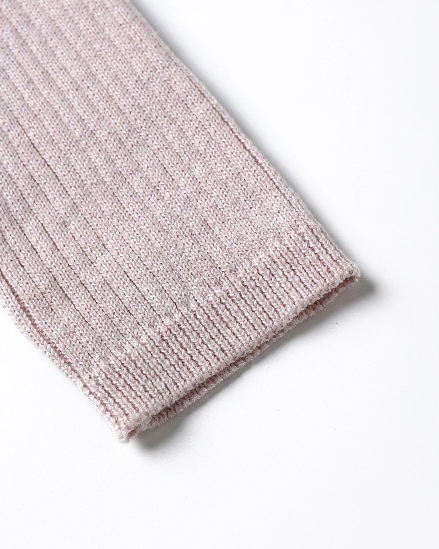 Lilac Ribbed Knit Peplum Top