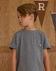 Heathered Navy Cove Tee