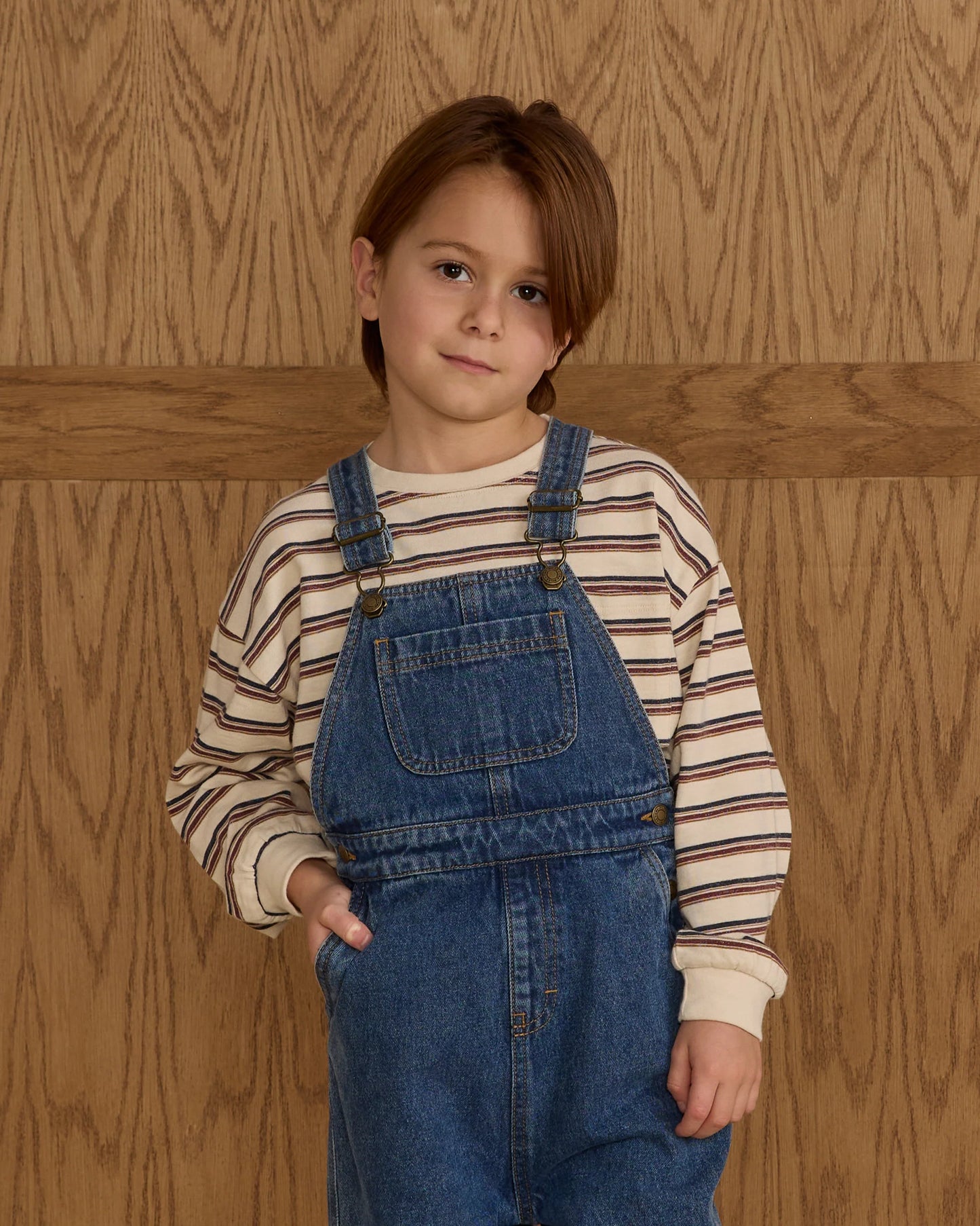 Vintage Stripe Pocket Top