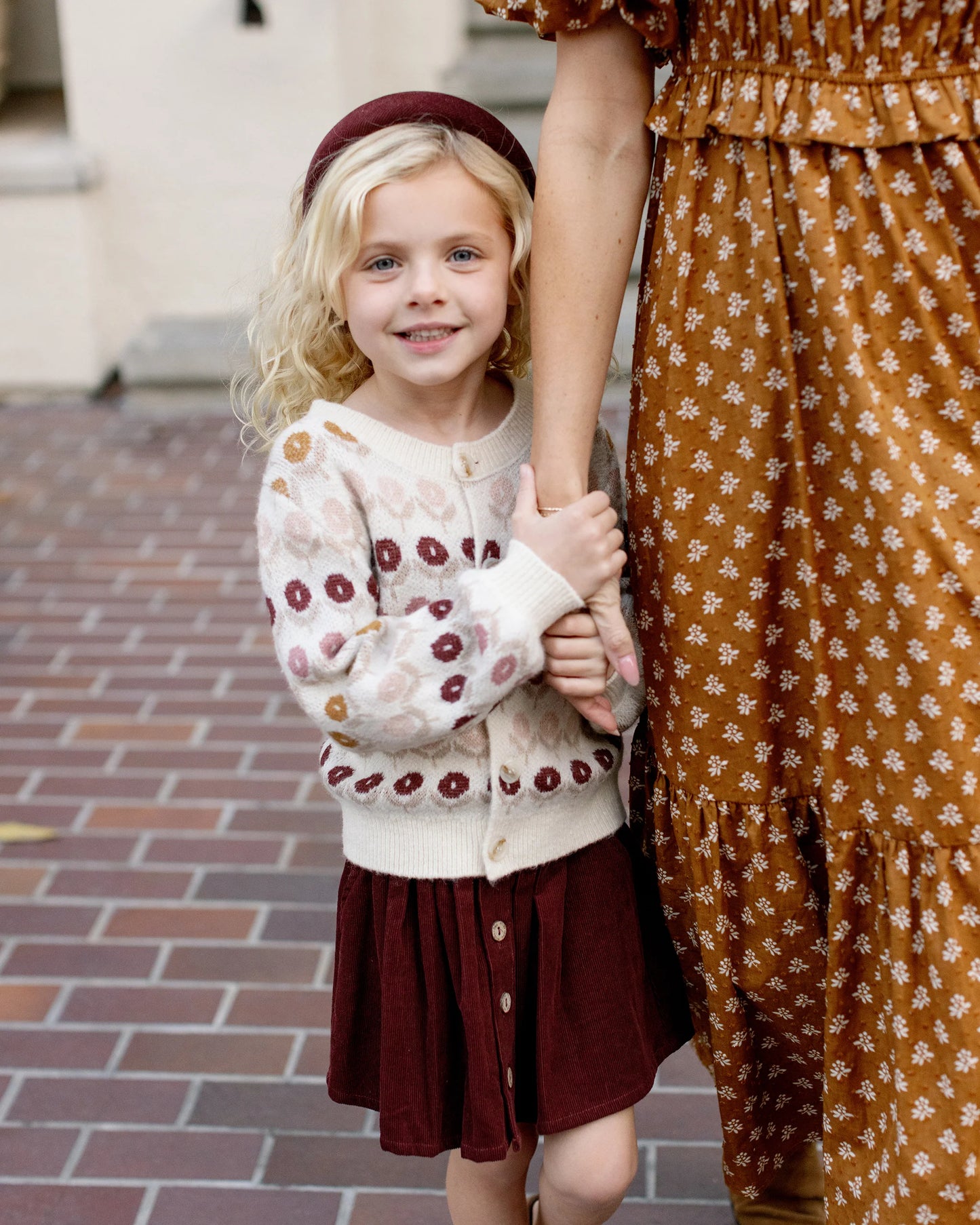 Burgundy Padded Headband