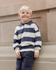 Navy Stripe Rugby Top