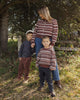 Aspen Sweater Mulberry Multi-Stripe