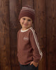 Beanie Mulberry Multi-Stripe