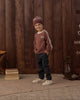 Beanie Mulberry Multi-Stripe