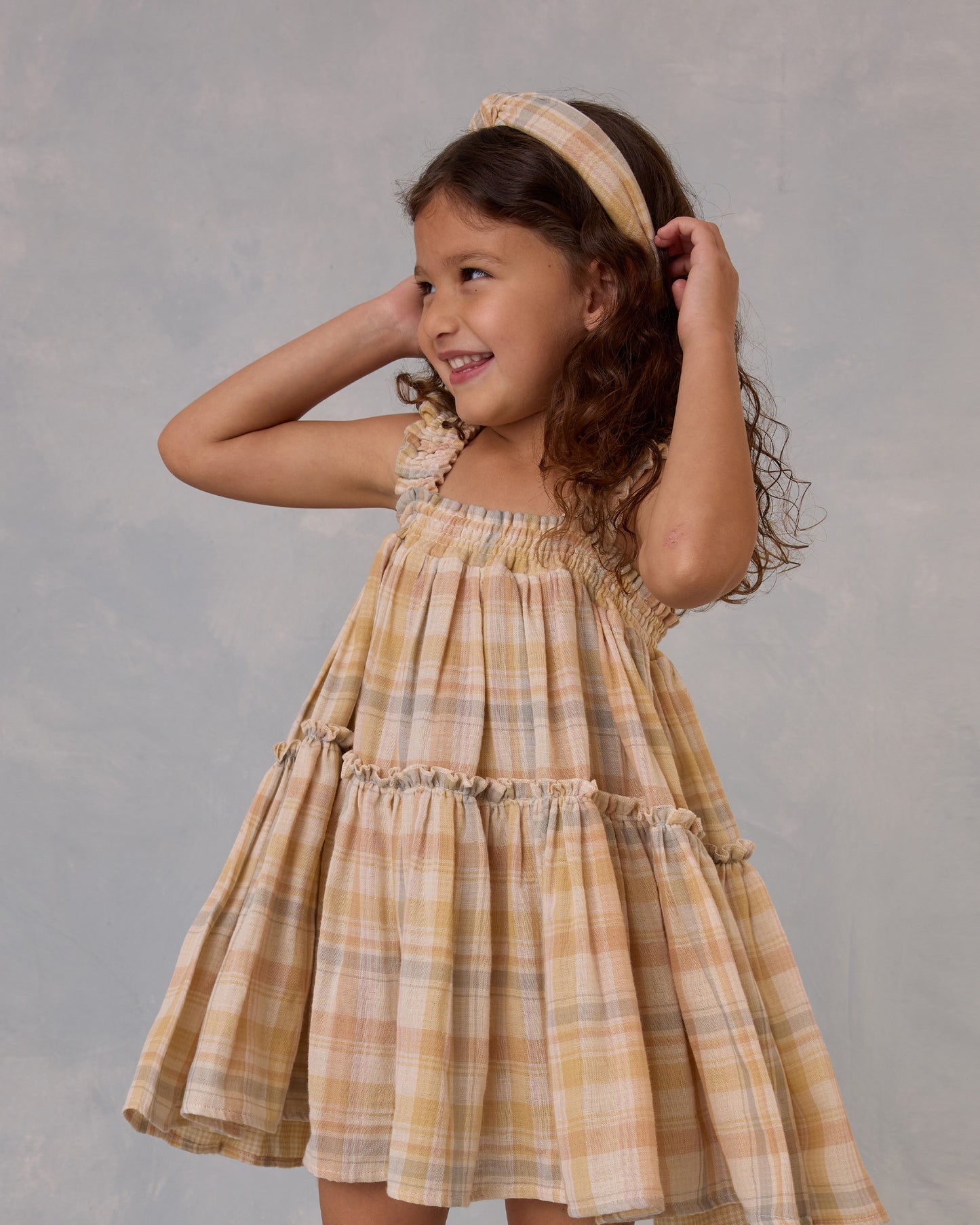 Pastel Plaid Cicely Dress