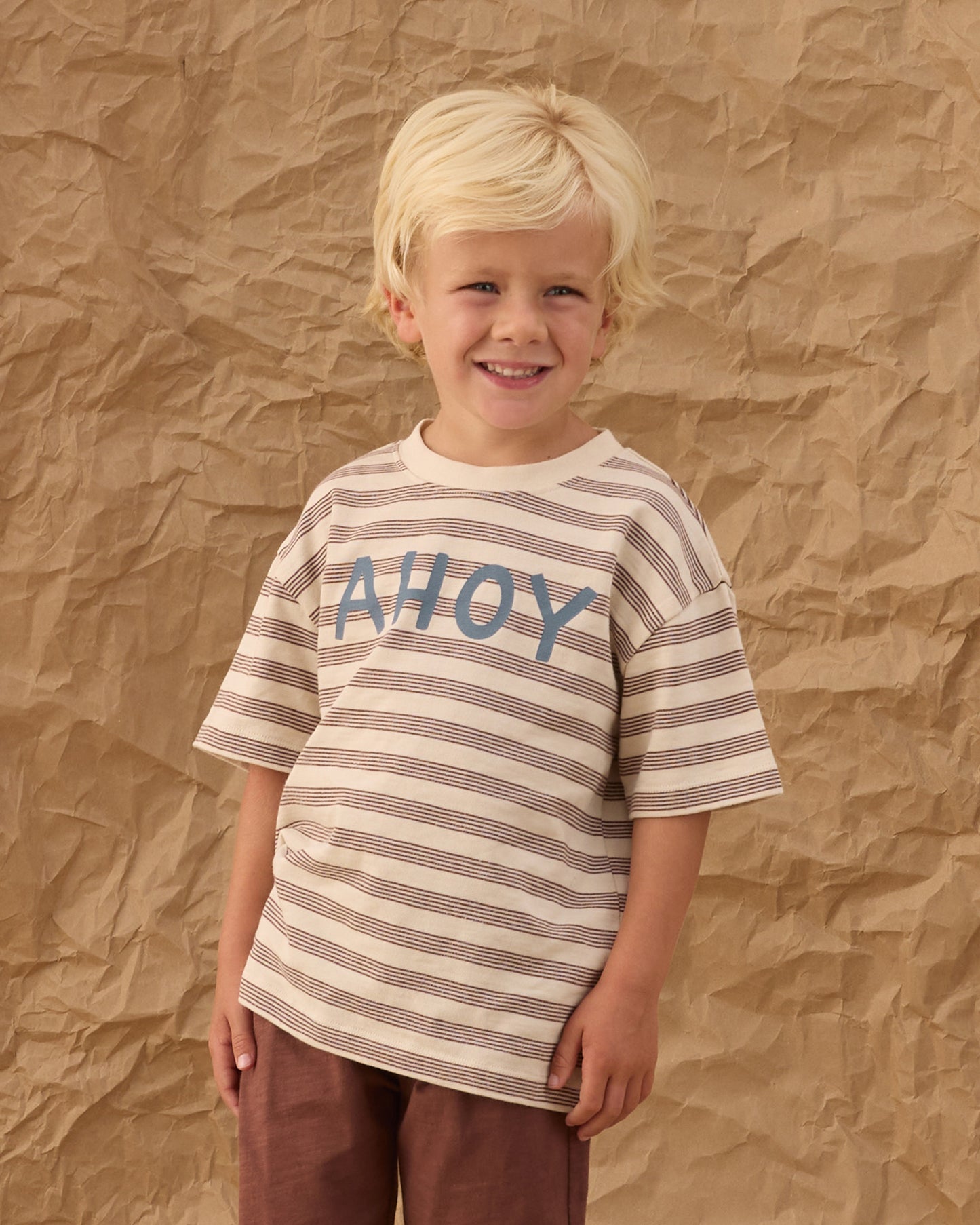 Ahoy Striped Relaxed Tee