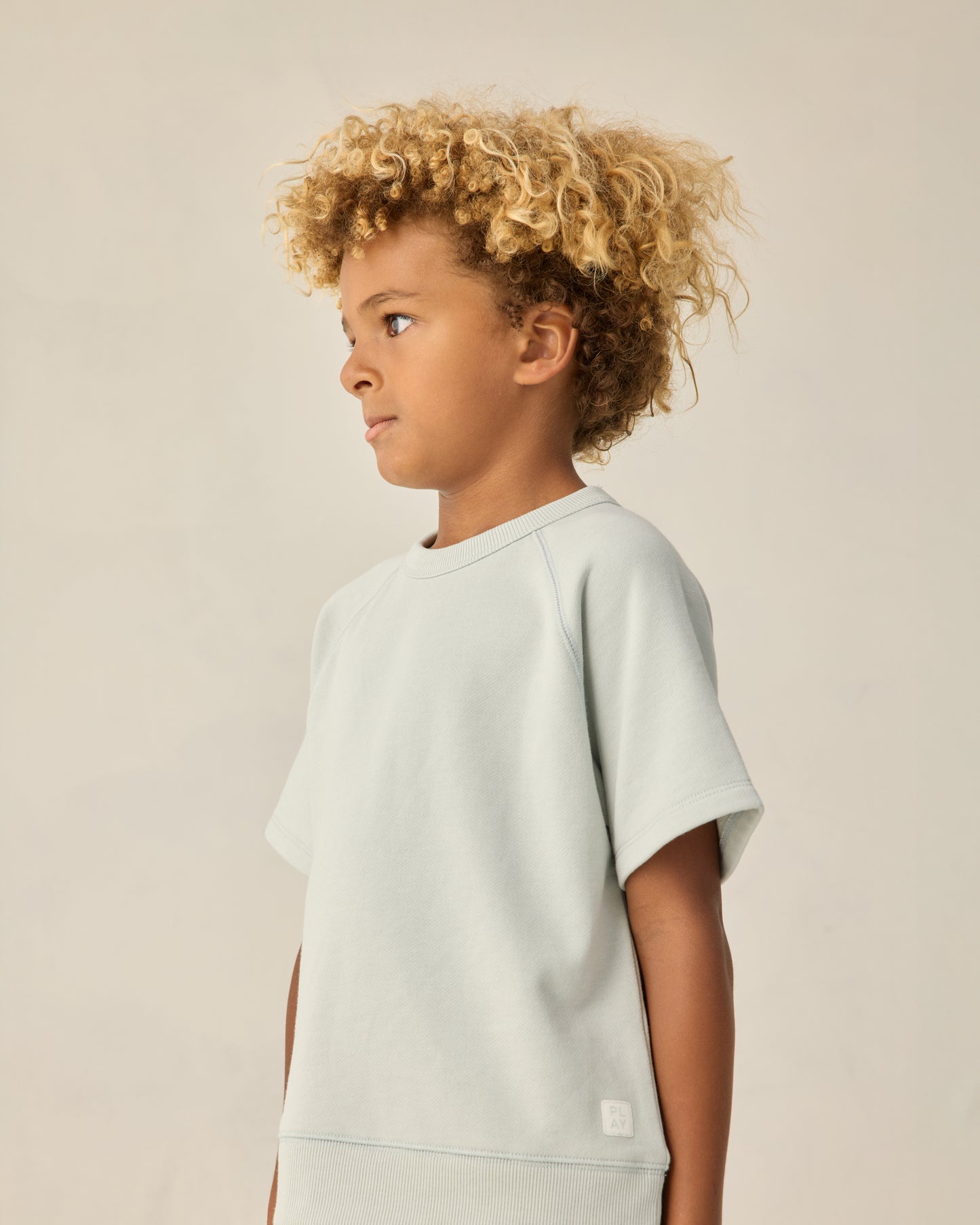 Seafoam Short Sleeve Sweatshirt