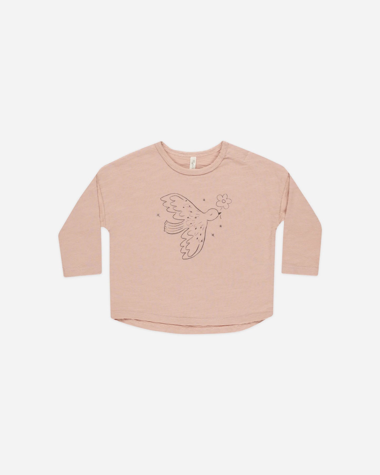 Rose Long Sleeve Dove Top