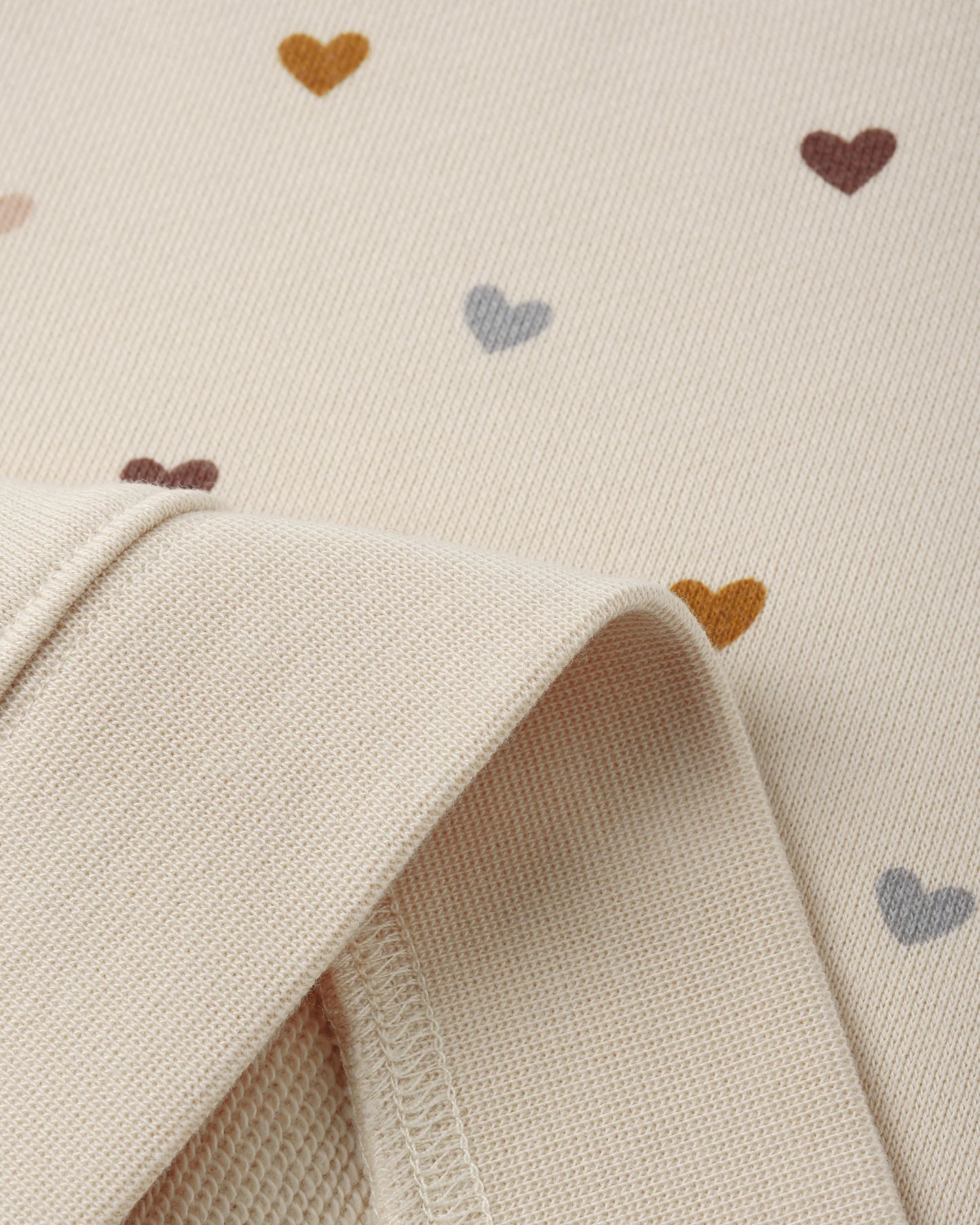 Boxy Hearts Pullover
