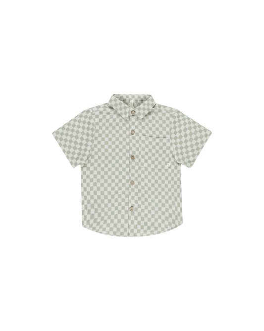 Sage Check Shirt