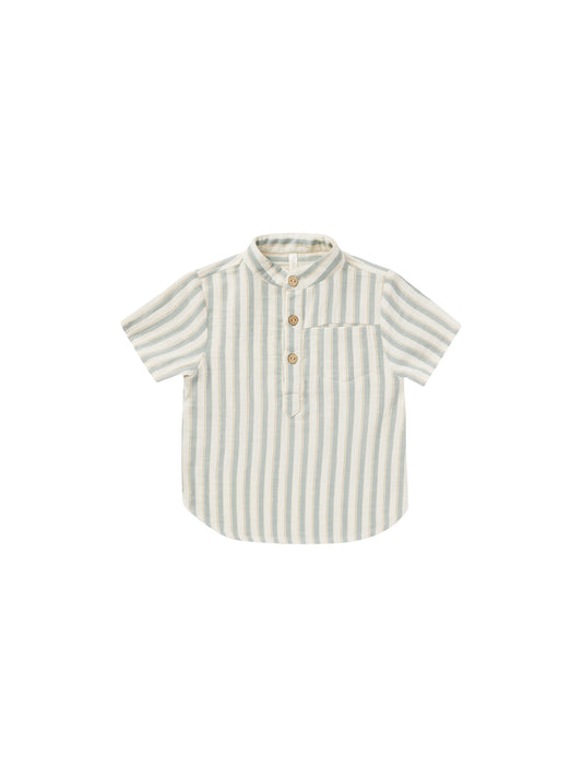Ocean Stripe Mason Shirt