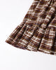 Burgundy Plaid India Dress