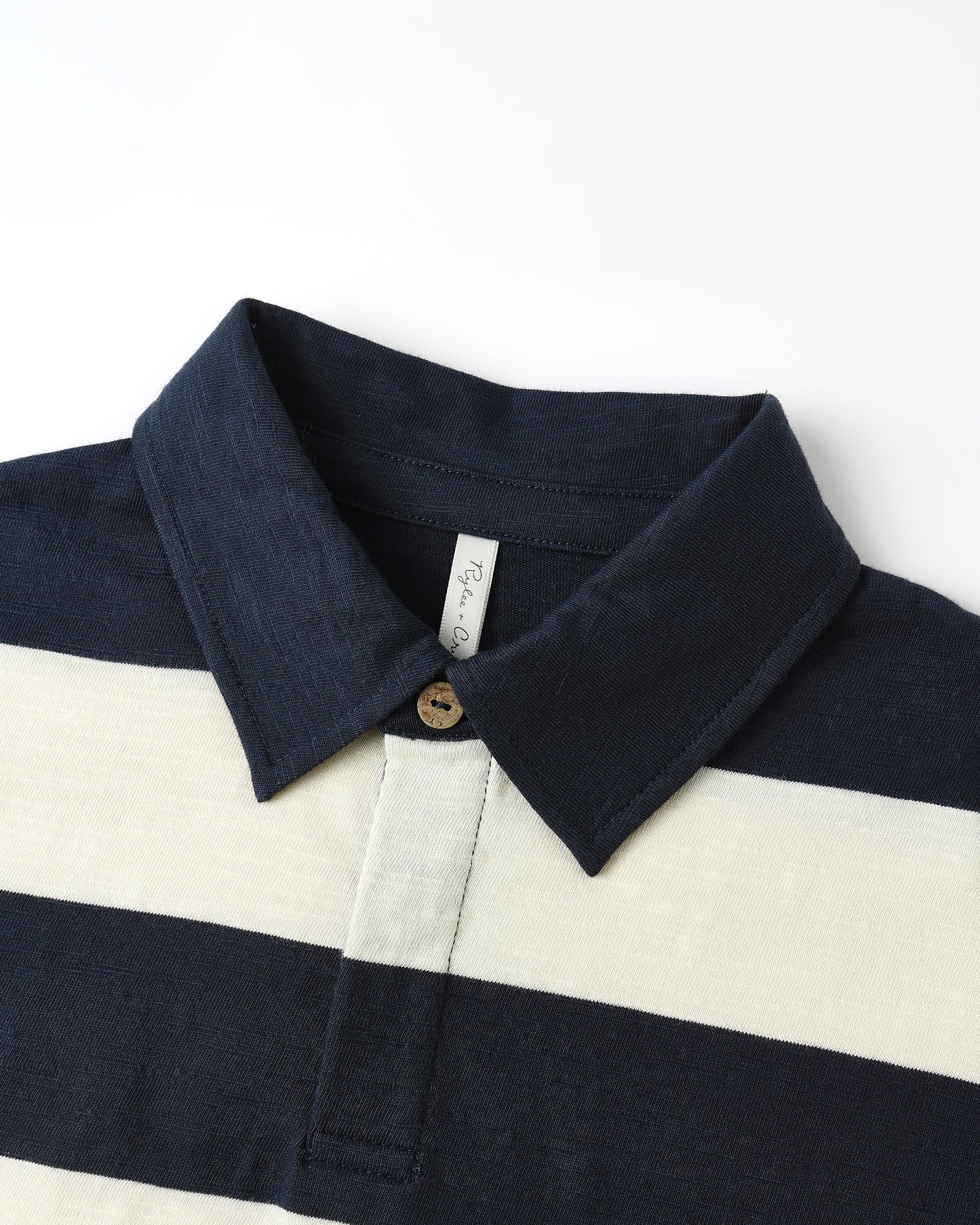 Navy Stripe Rugby Top