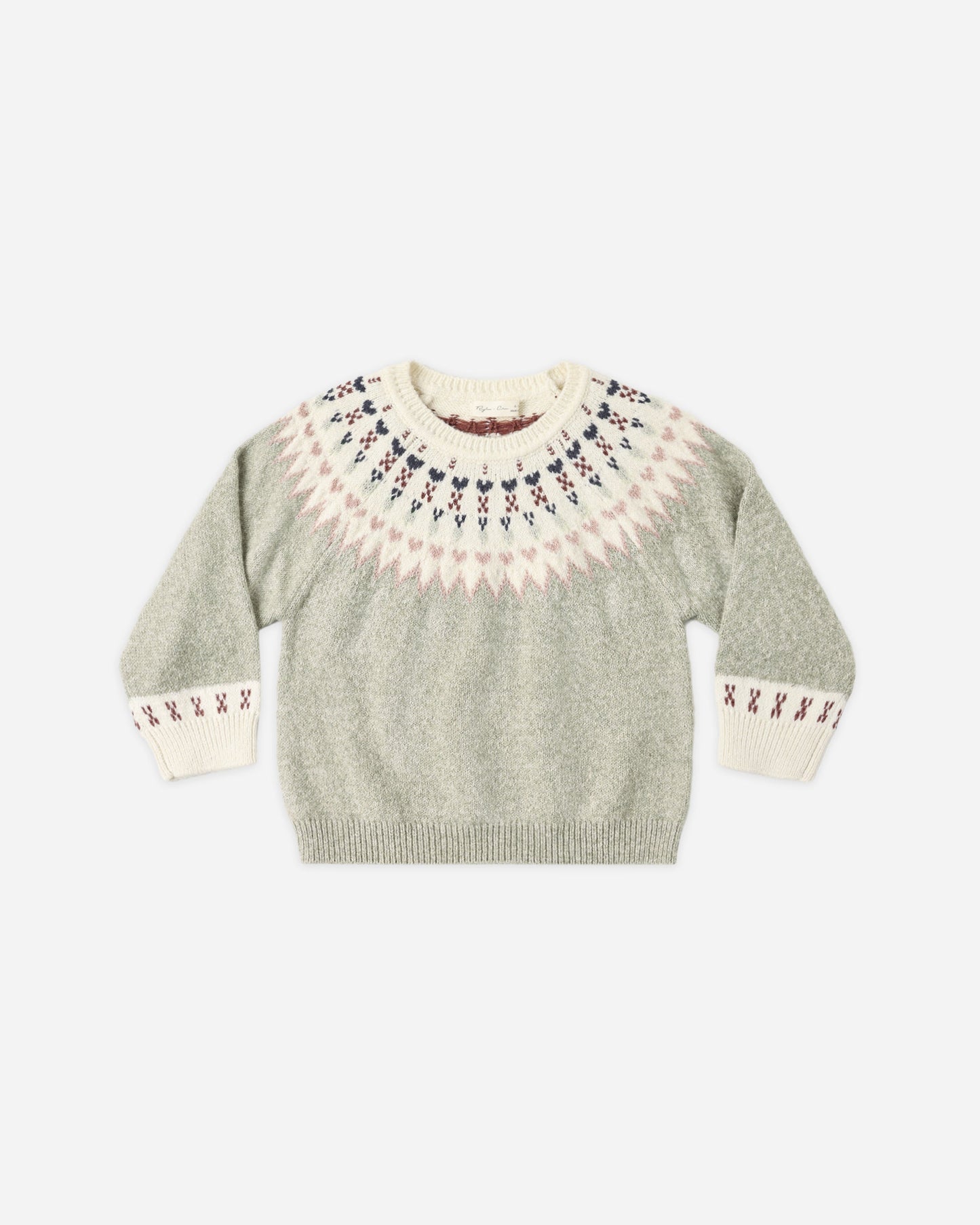 Sage Fair Isle Sweater