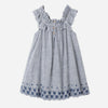Marine Gingham Lennon Dress