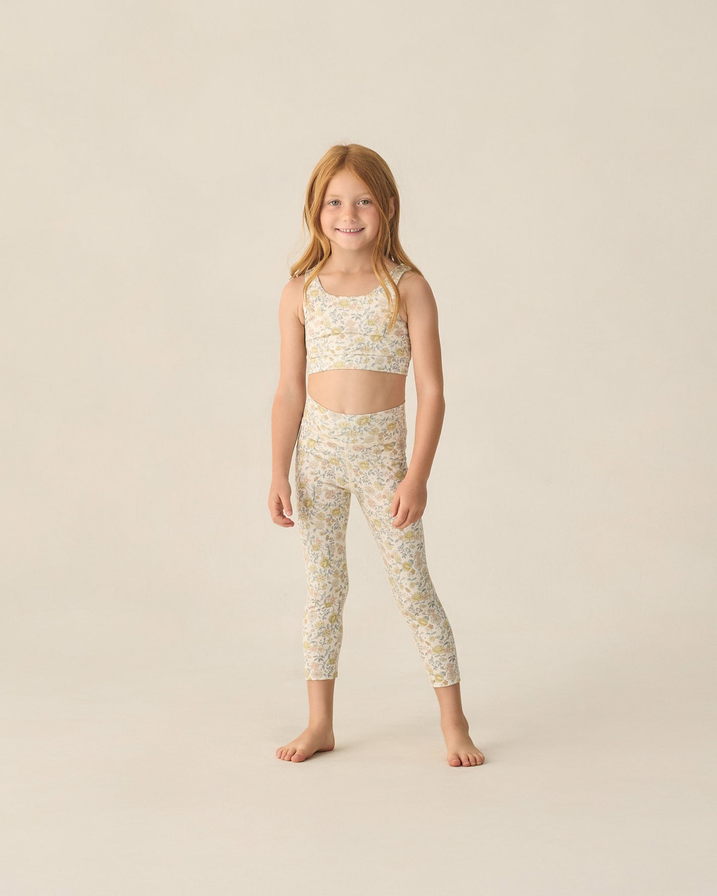 Citron Bloom Sports Bra