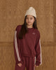 Burgundy Oversized Sweatshirt