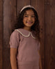 Rosewood Pointelle Top