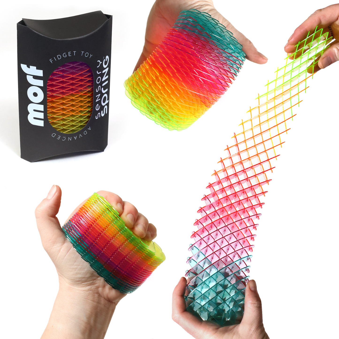 Morf Big Spring Rainbow Sensory Fidget Toy