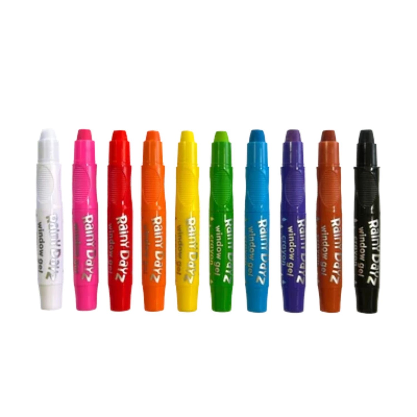 Vibrant gel crayons for creative glass art
