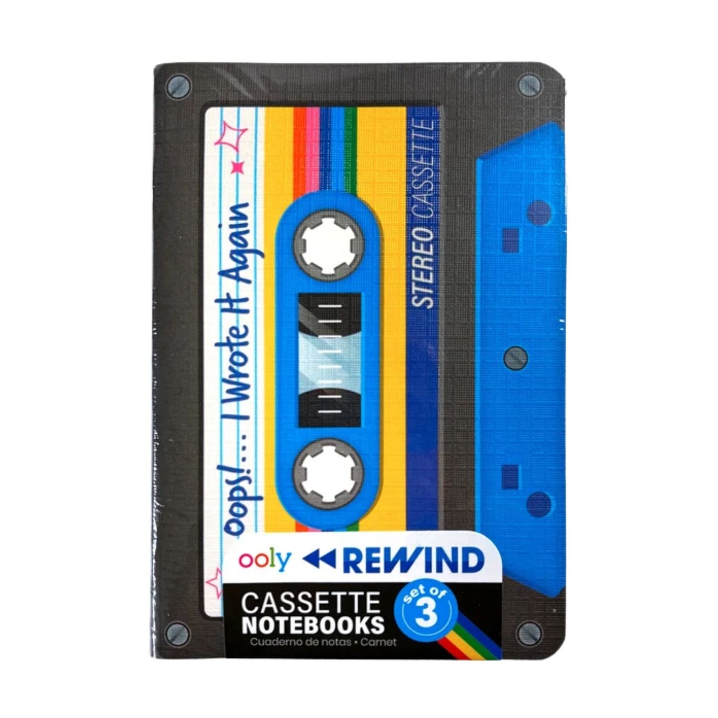 Retro cassette notebooks for creative everyday notes