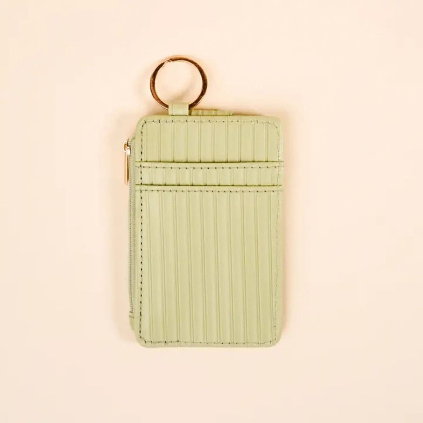 Sage Keychain Wallet For Organized Everyday Essentials