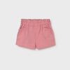 Pink shorts on a white background