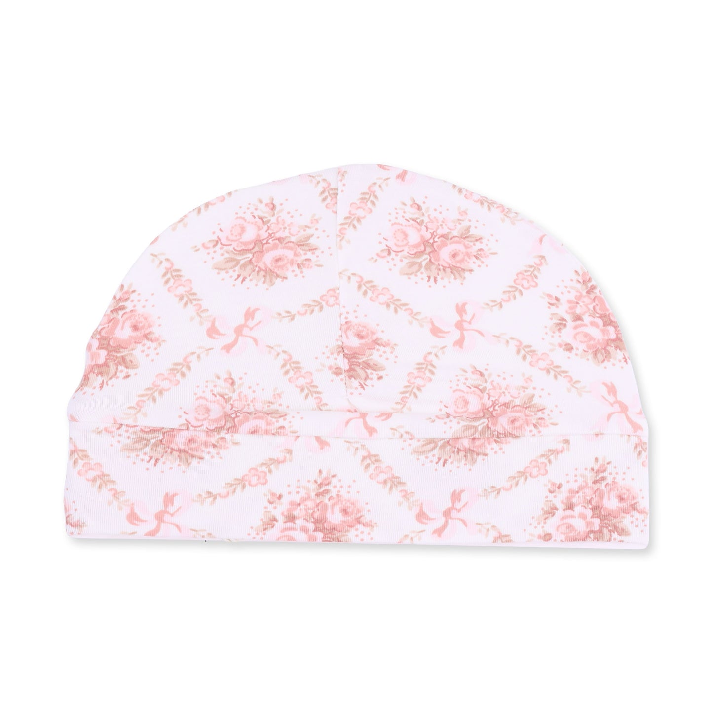 Rose Lattice Beanie Hat by Angel Dear