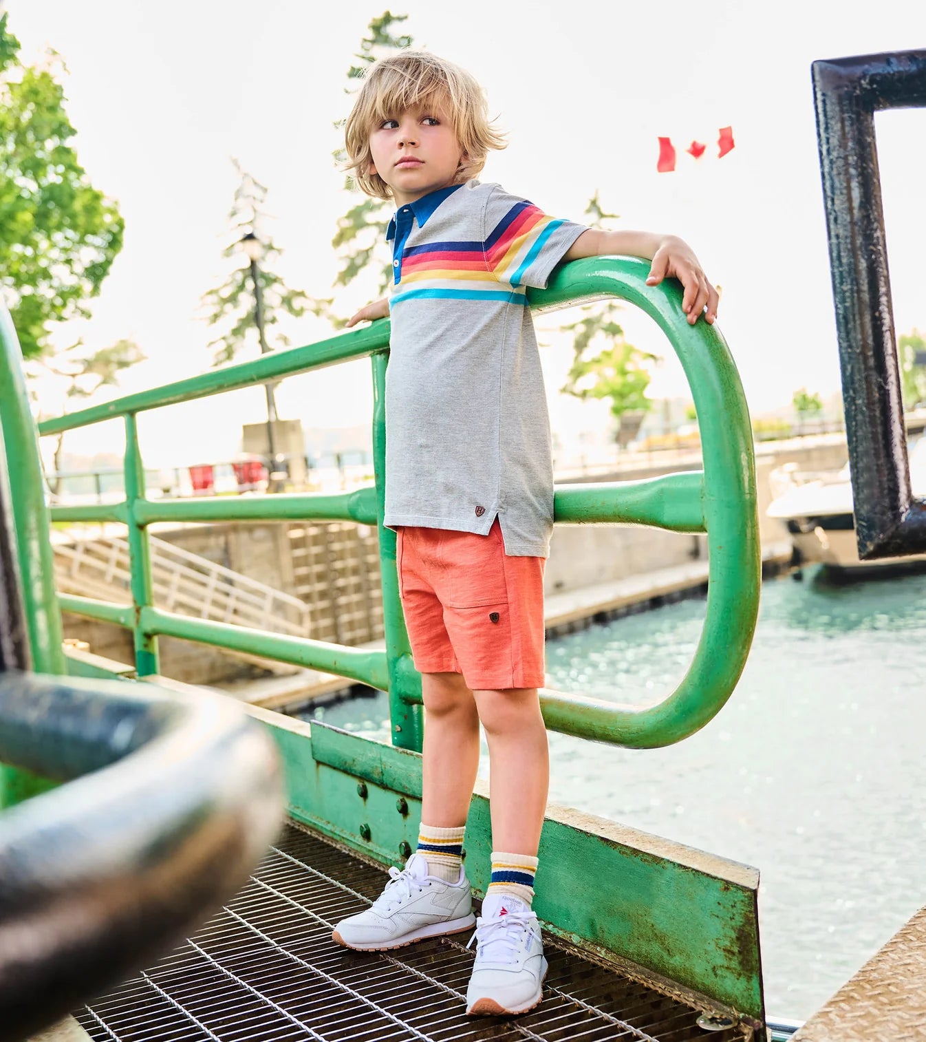 70s Style Polo Tee