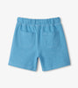 Niagara Blue Relaxed Shorts