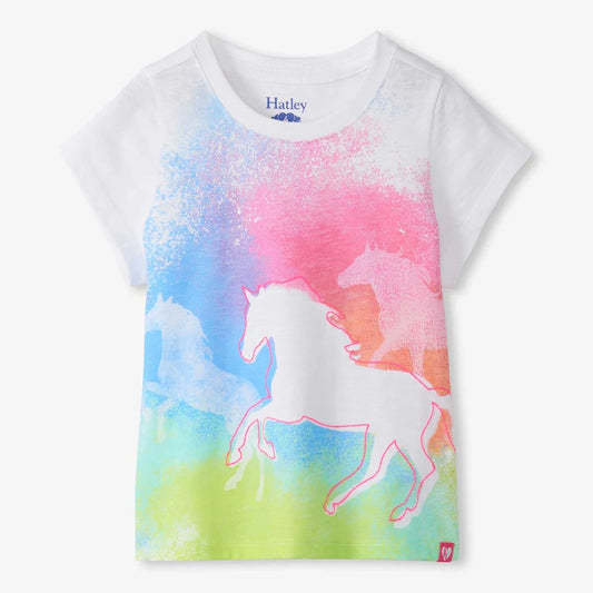 Running Horses Graphic Tee