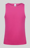 Solid Rose High neck Tank Top
