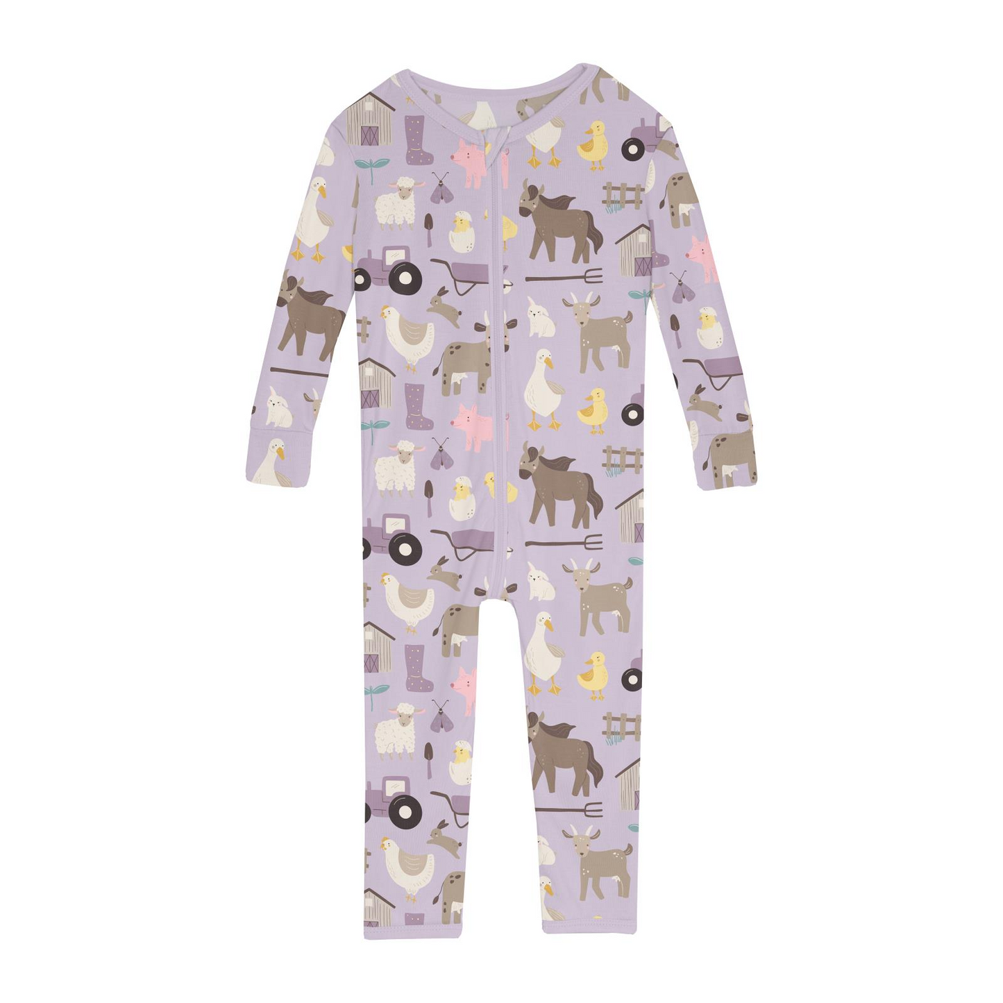 Thistle Morning Farm Zip Flip Romper