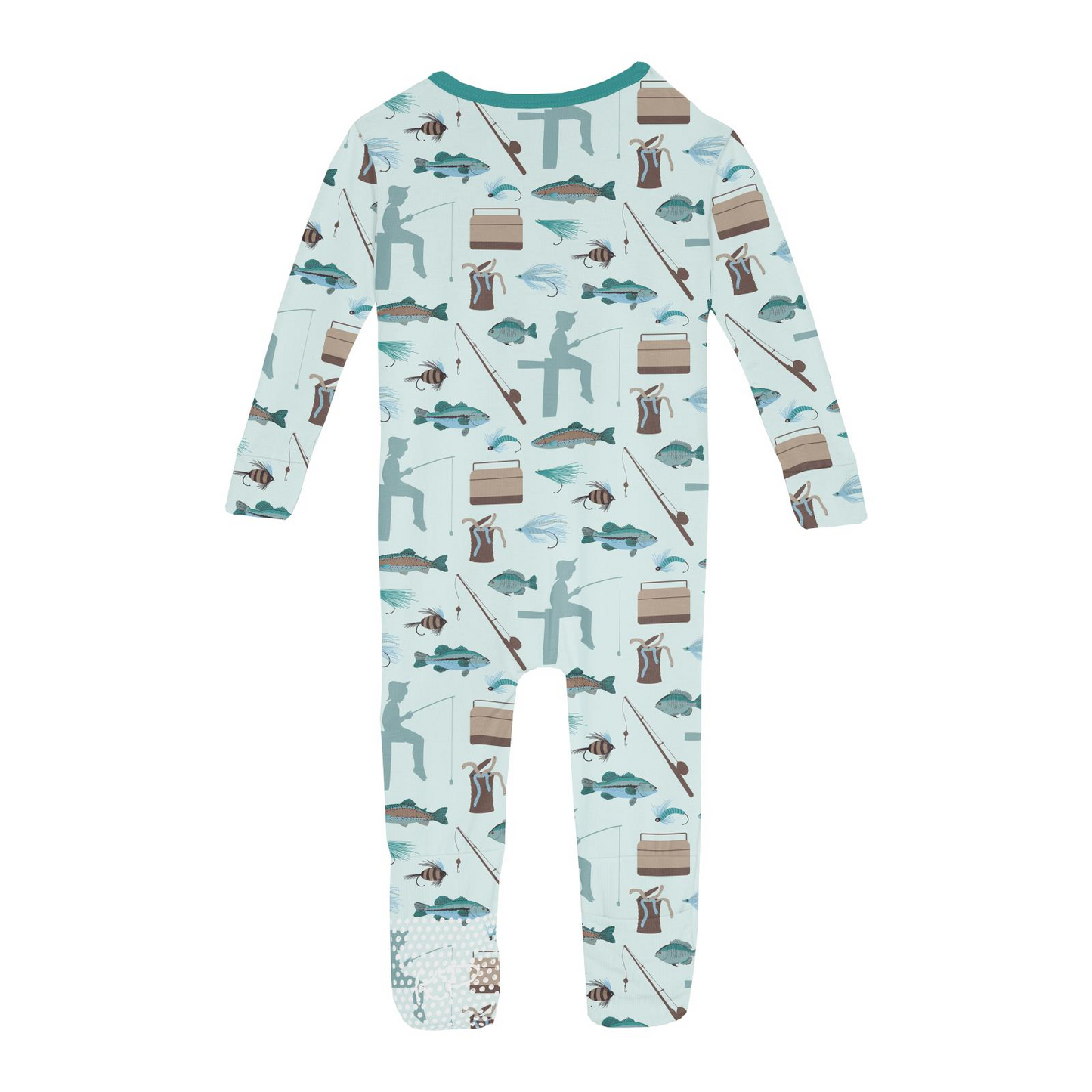 Fresh Air Fishing Zip Flip Romper