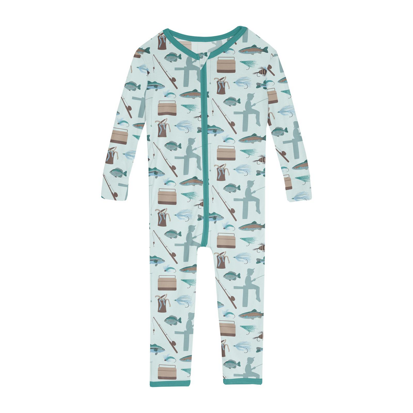 Fresh Air Fishing Zip Flip Romper